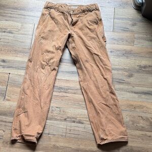 Men's Brown Carhartt Carpenter Pants